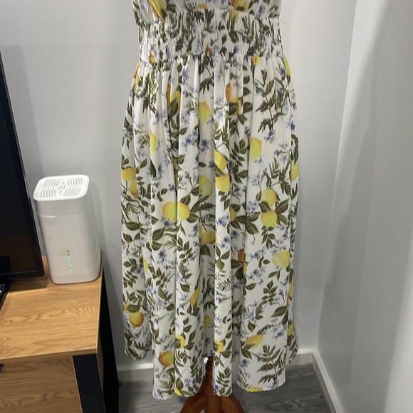 Shein size 12/14 summer dress lemons - Picture 3 of 4